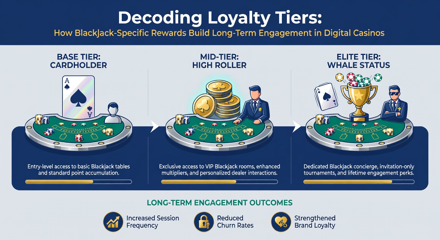 Players engaging with digital blackjack tables and viewing loyalty reward notifications on screen