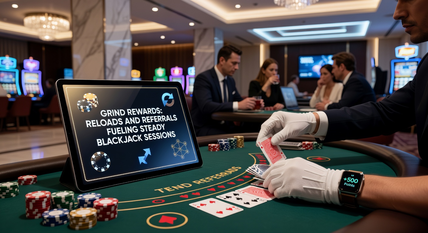 Screenshot of a reload bonus offer on an online casino dashboard, highlighting deposit matches for returning players