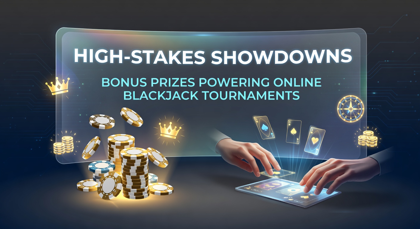 Thrilling online blackjack tournament leaderboard showing top players vying for massive bonus prizes
