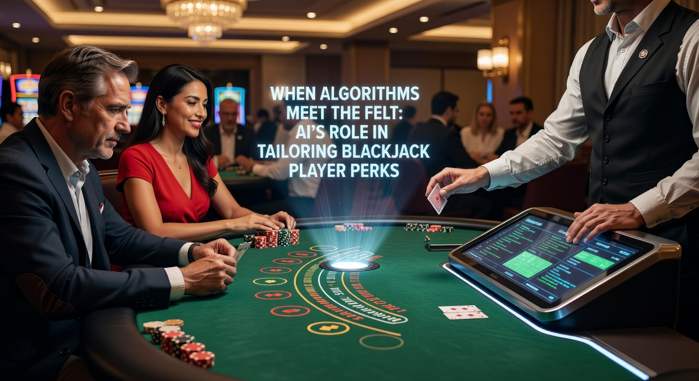 Machine learning dashboard displaying tailored blackjack rewards for different player segments